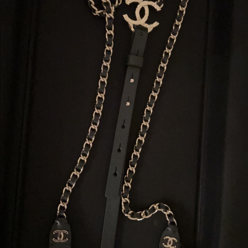 Classic Chanel Suspenders